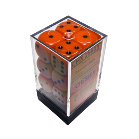 Chessex Opaque Dice Block (12 Dice)