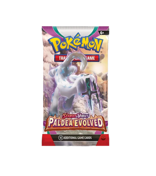 Pokemon Paldea Evolved Booster Pack (1x Random Art)- Buy Pokemon Online - Pack Fresh