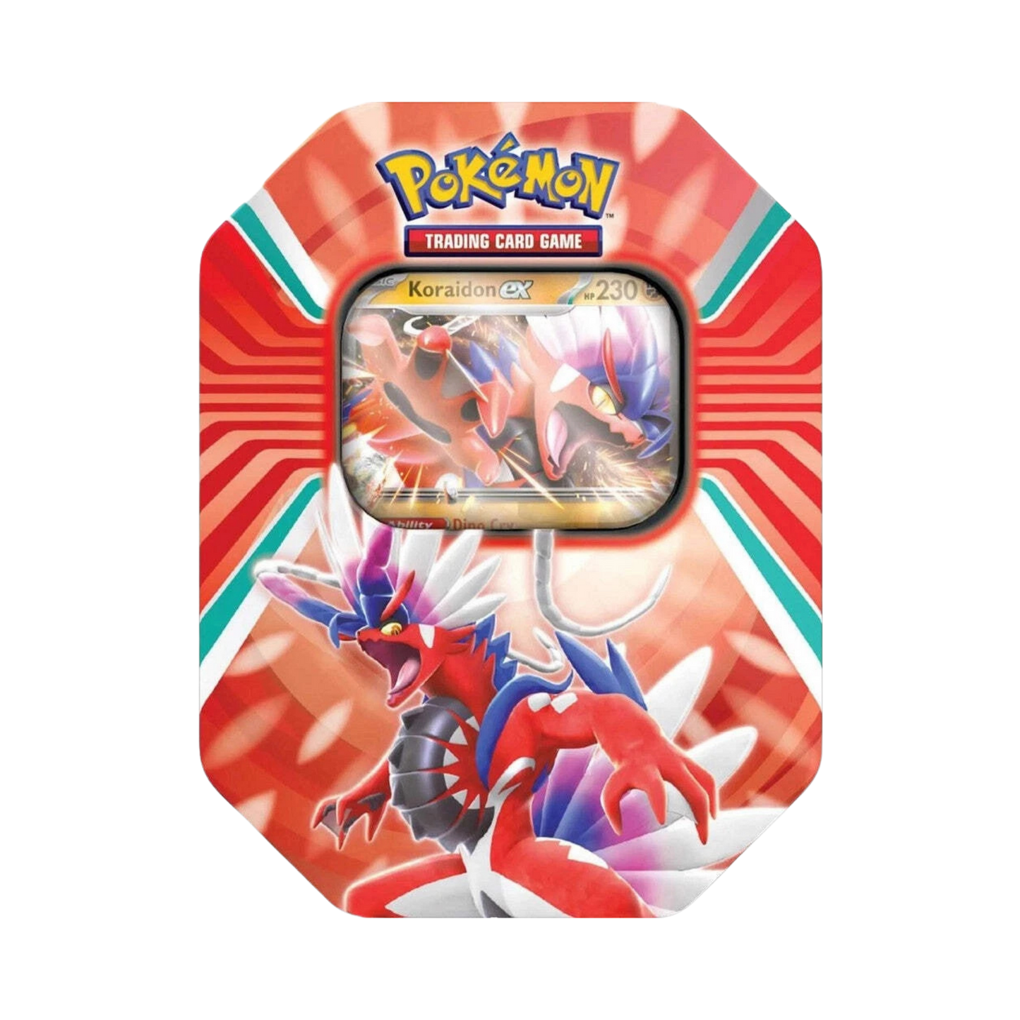 Paldea Legends Tin [Koraidon ex] (International Version)
