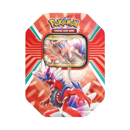 Paldea Legends Tin [Koraidon ex] (International Version)