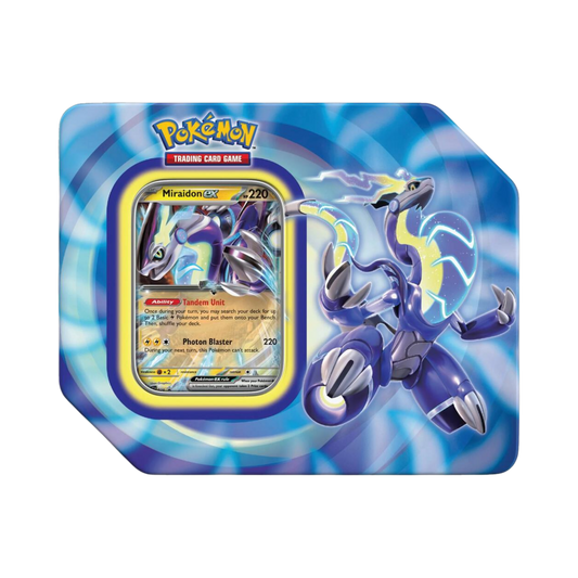 Paldea Legends Tin [Miraidon ex] (International Version)