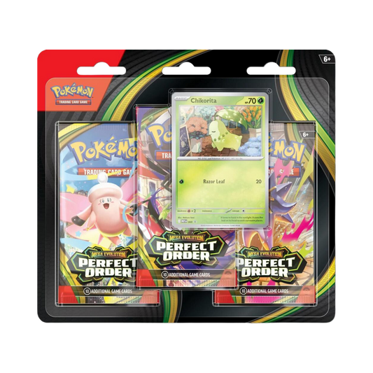 Perfect Order 3-Pack Blister [Chikorita]