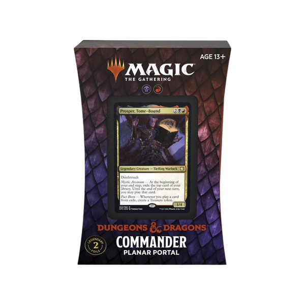 mtg planar portal commander deck Adventures in the Forgotten Realms Review a life tracker and deck box Forgotten Realms Commander Upgrade Guide: