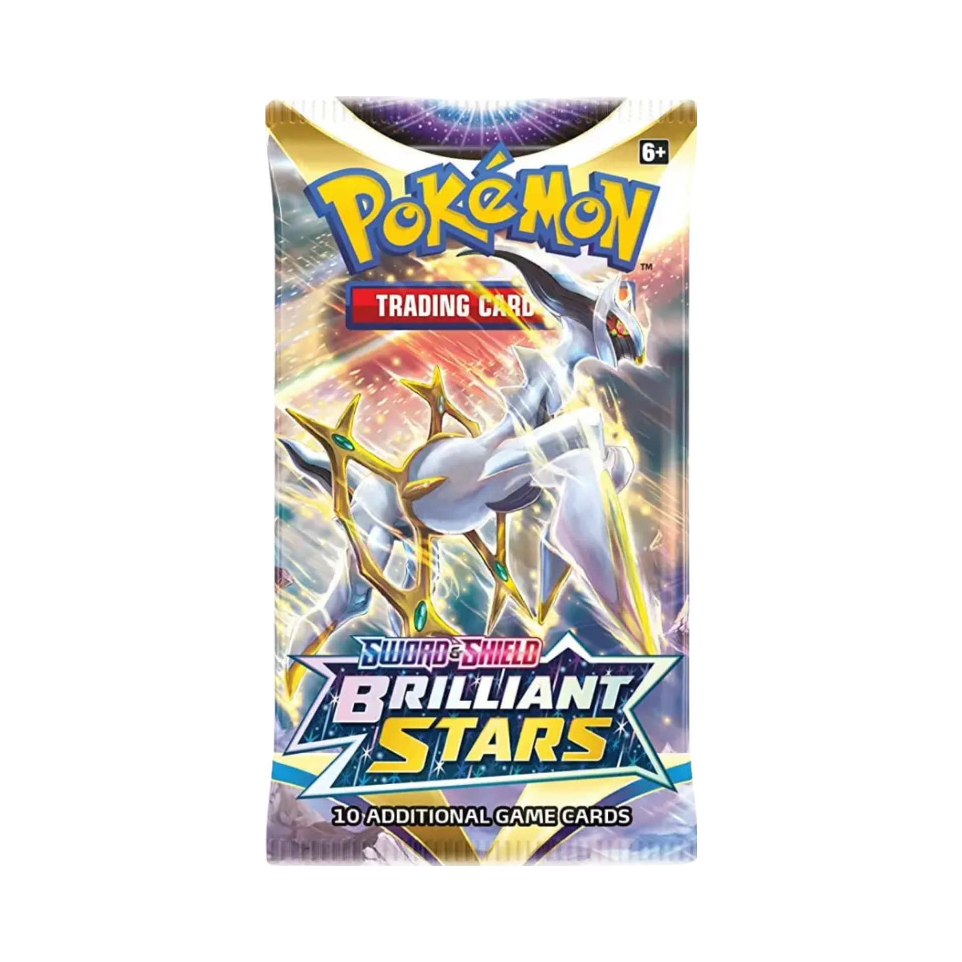 Pokemon Sword & Shield Brilliant Stars Booster 10 cards Pack