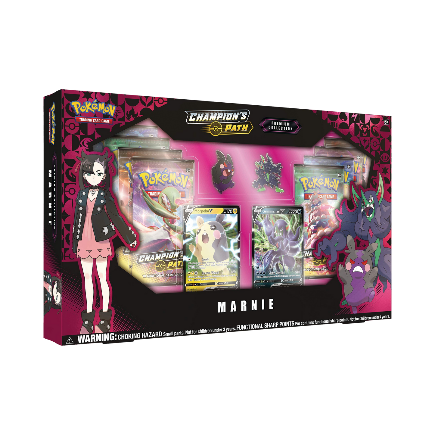 pokemon champions booster box Champion's Path Premium Collection [Marnie] – Common Lands