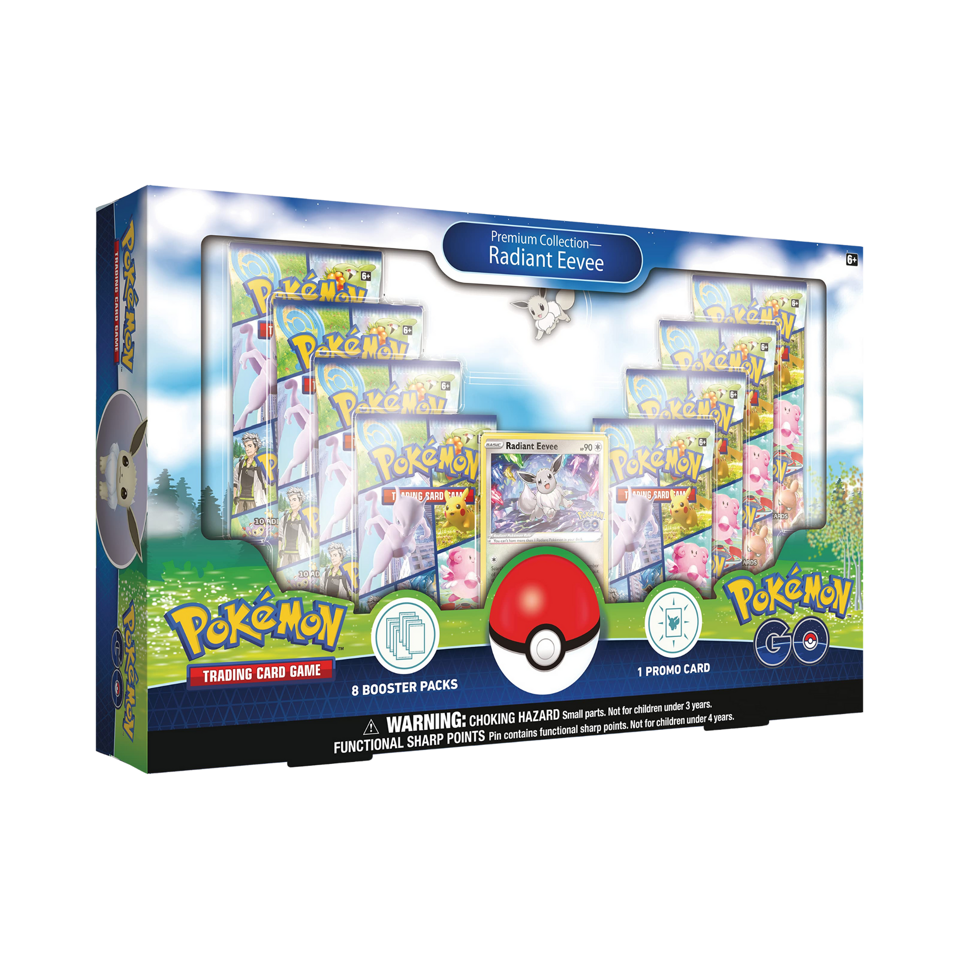 Pokemon GO Radiant Eevee Premium Collection – Common Lands