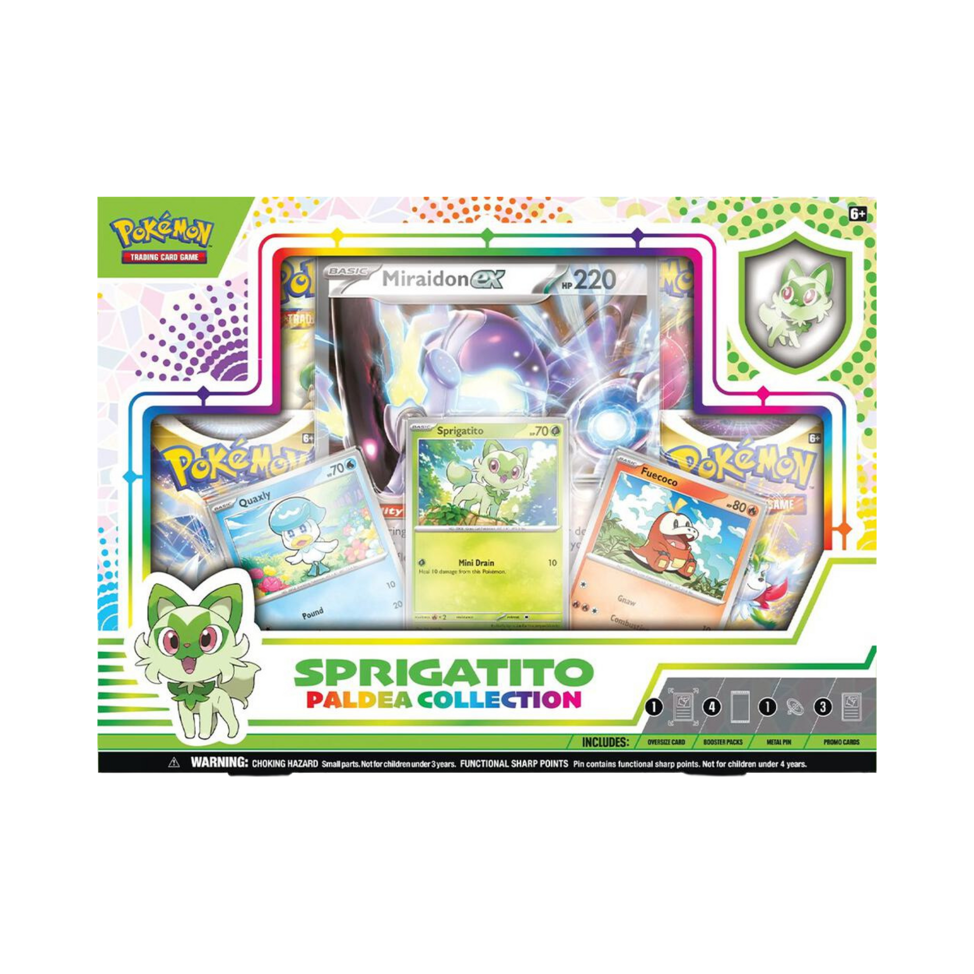 Paldea Collection [Sprigatito/ Koraidon ex] – Common Lands