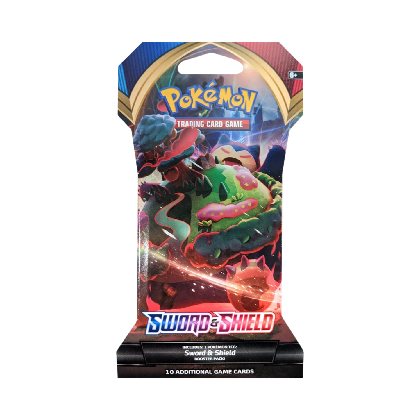Sword & Shield Sleeved Pokemon Booster Pack Sword & Shield Sleeved Pokemon Booster Pack