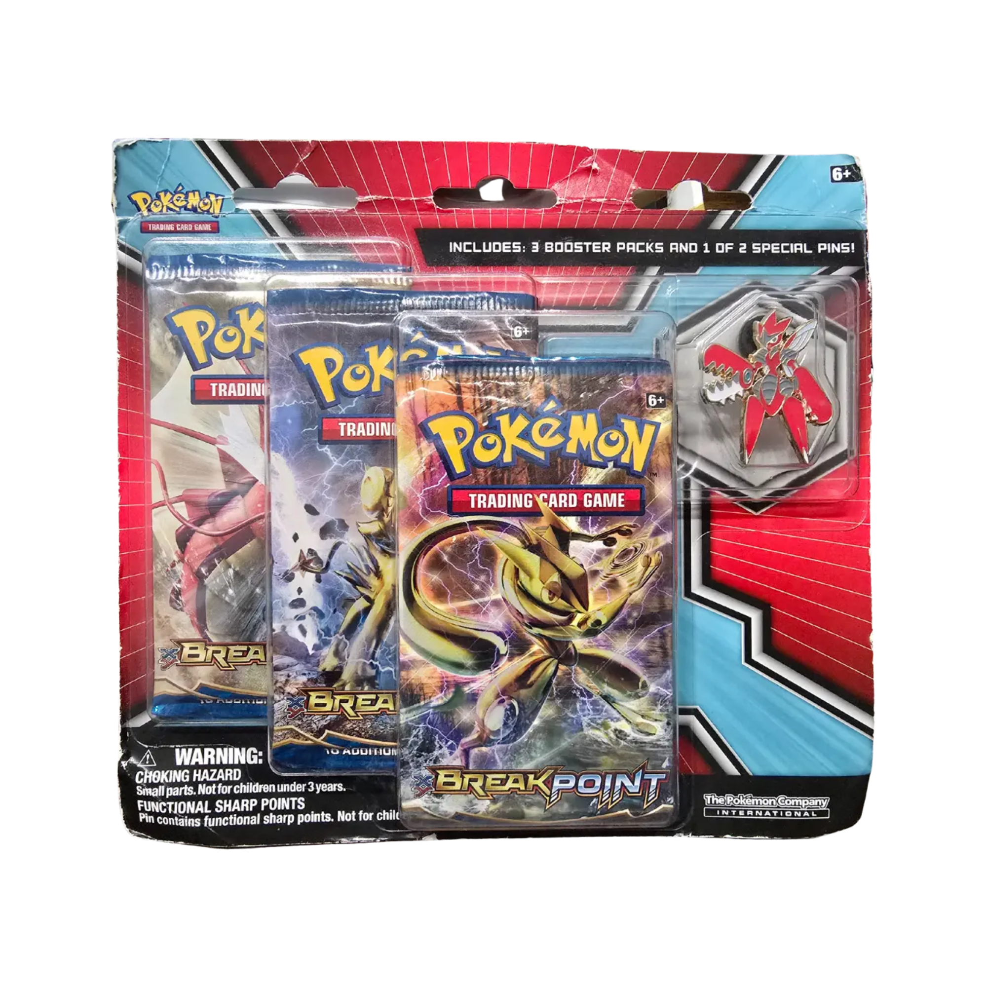 BREAKpoint Collector Pin 3-Pack Blister [Mega Scizor] – Common Lands
