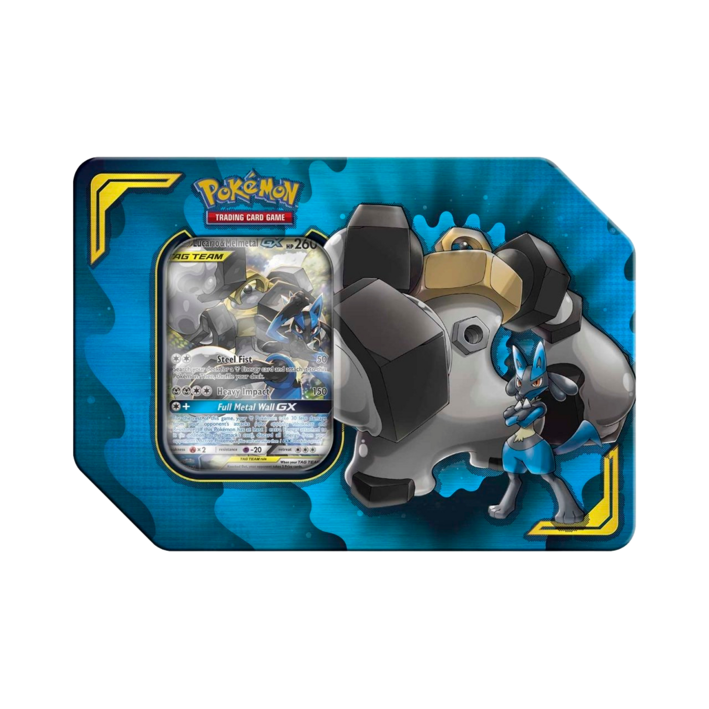 Power Partnership Tin [Lucario & Melmetal GX]
