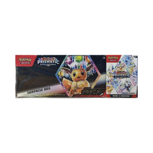 Prismatic Evolutions Booster Bundle + Surprise Box Bundle (Sam's Club)