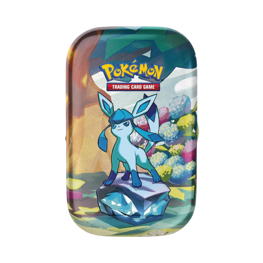 Prismatic Evolutions Mini Tin [Glaceon]
