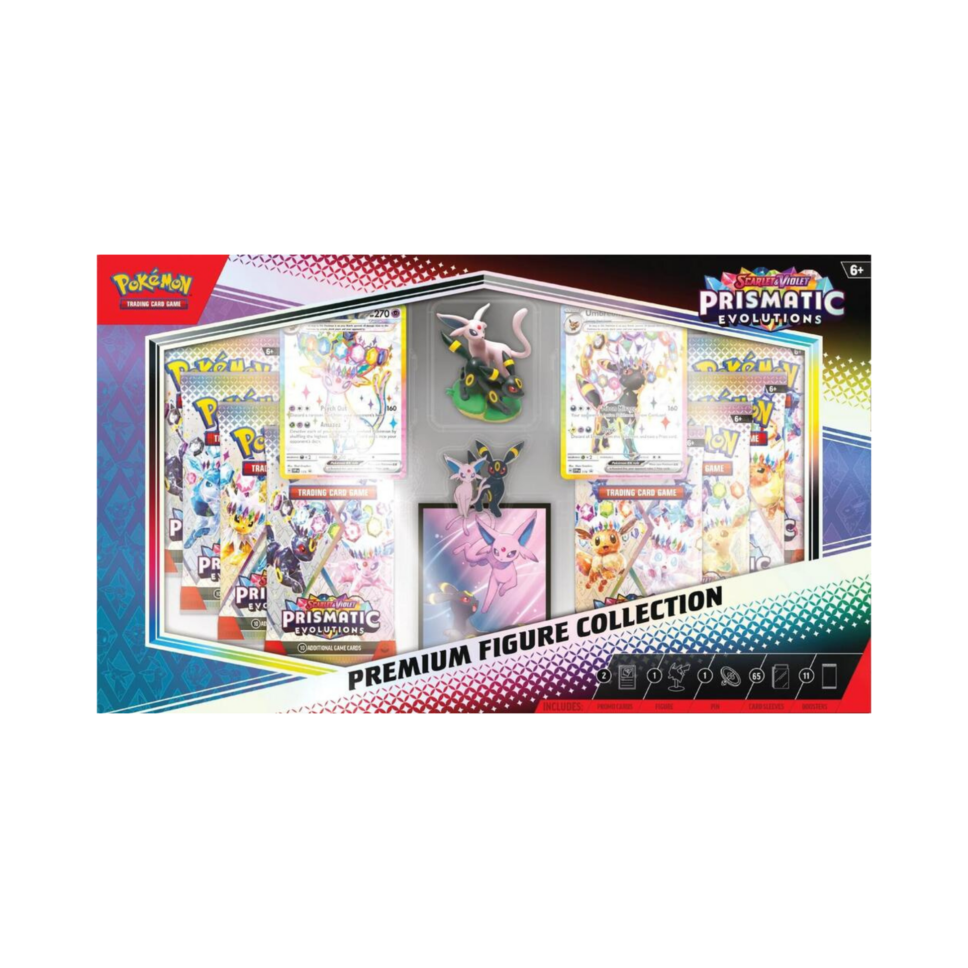 Prismatic Evolutions Premium Figure Collection Box – Common Lands
