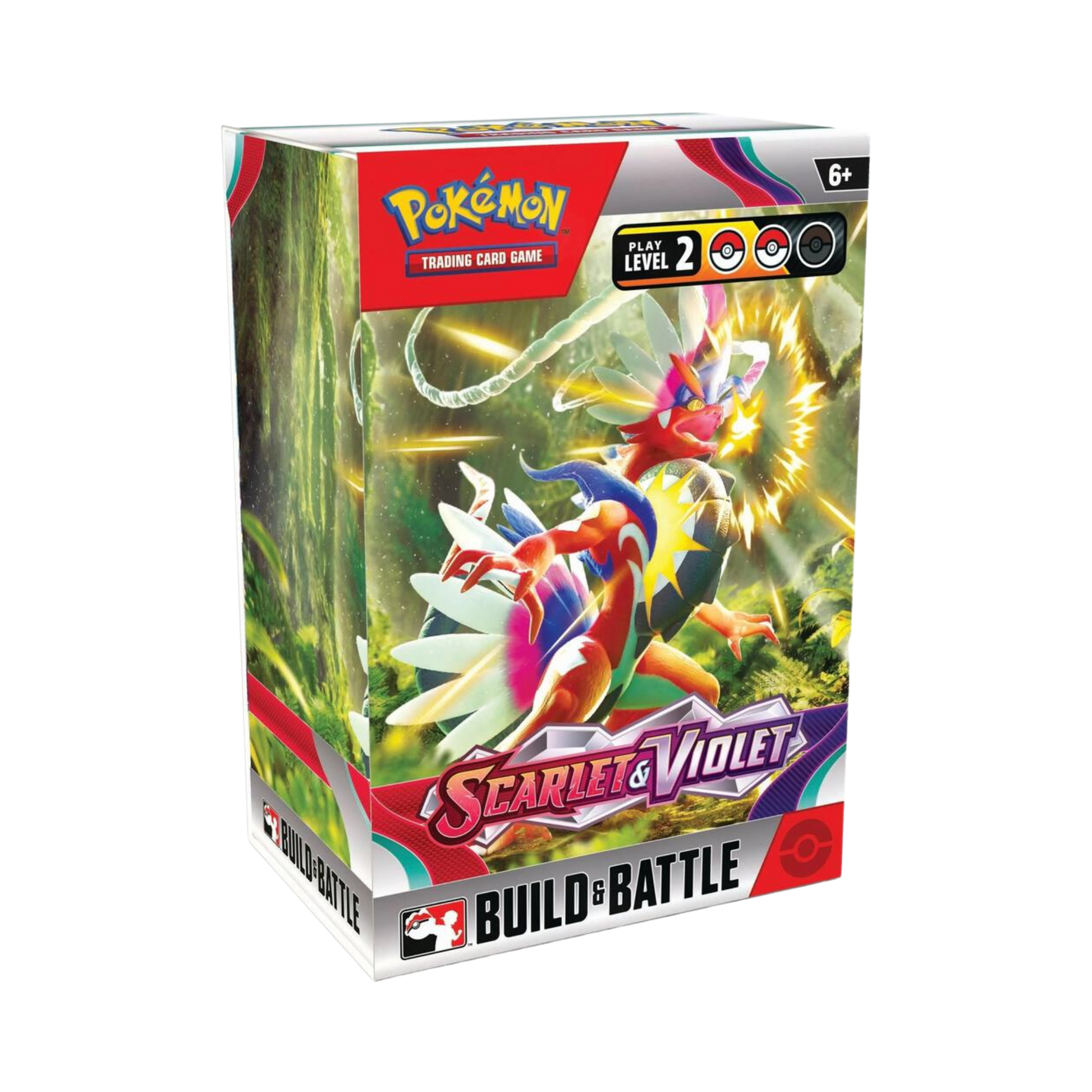 how many booster packs in a build and battle box Scarlet & Violet Build & Battle Box – Common Lands