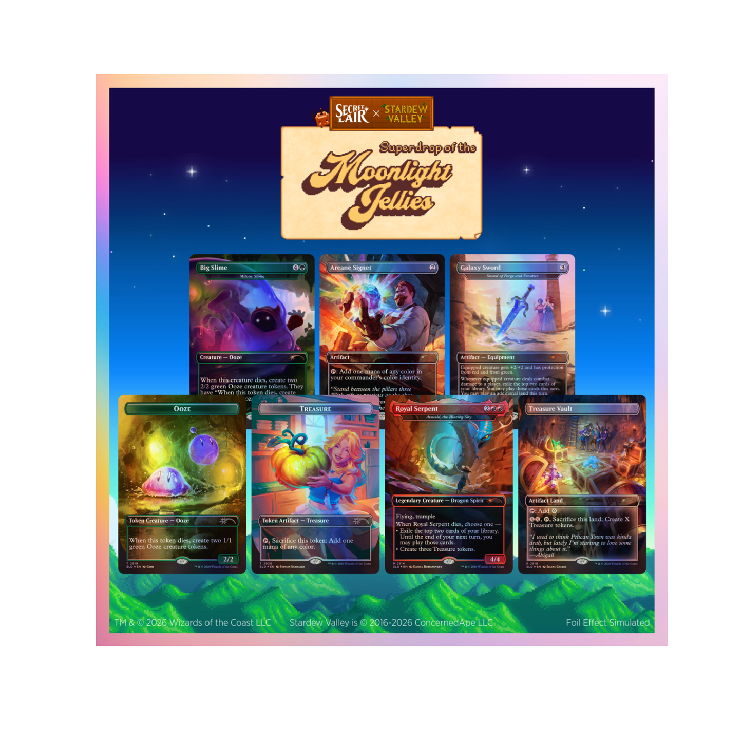 Secret Lair Drop: Secret Lair x Stardew Valley: A Flicker in the Deep - Traditional Foil Edition