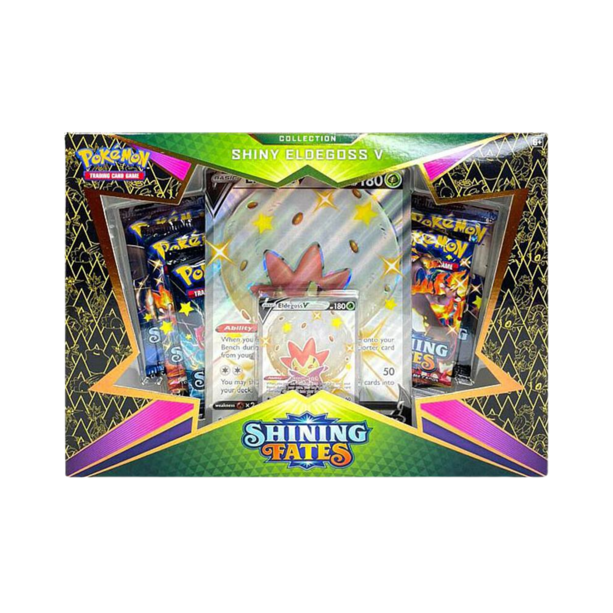 Shining Fates Collection [Shiny Eldegoss V] – Common Lands