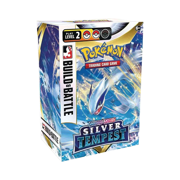 silver tempest booster box 6 pack Pokemon Silver Tempest Build & Battle Box