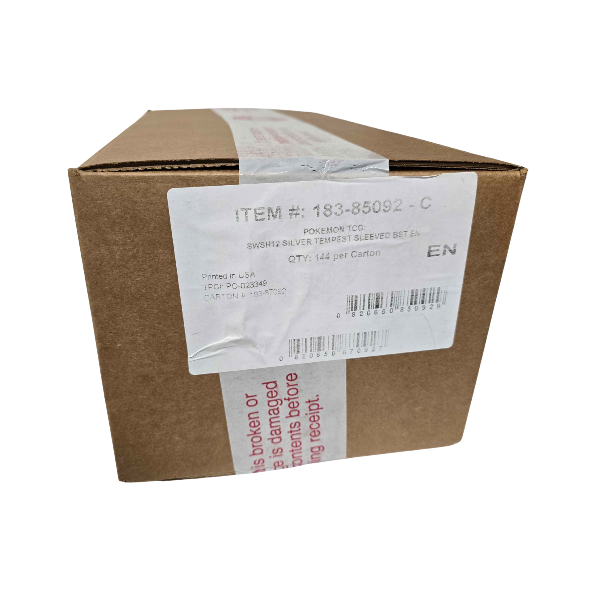 Silver Tempest Sleeved Booster Pack Case [Sealed] – Common Lands