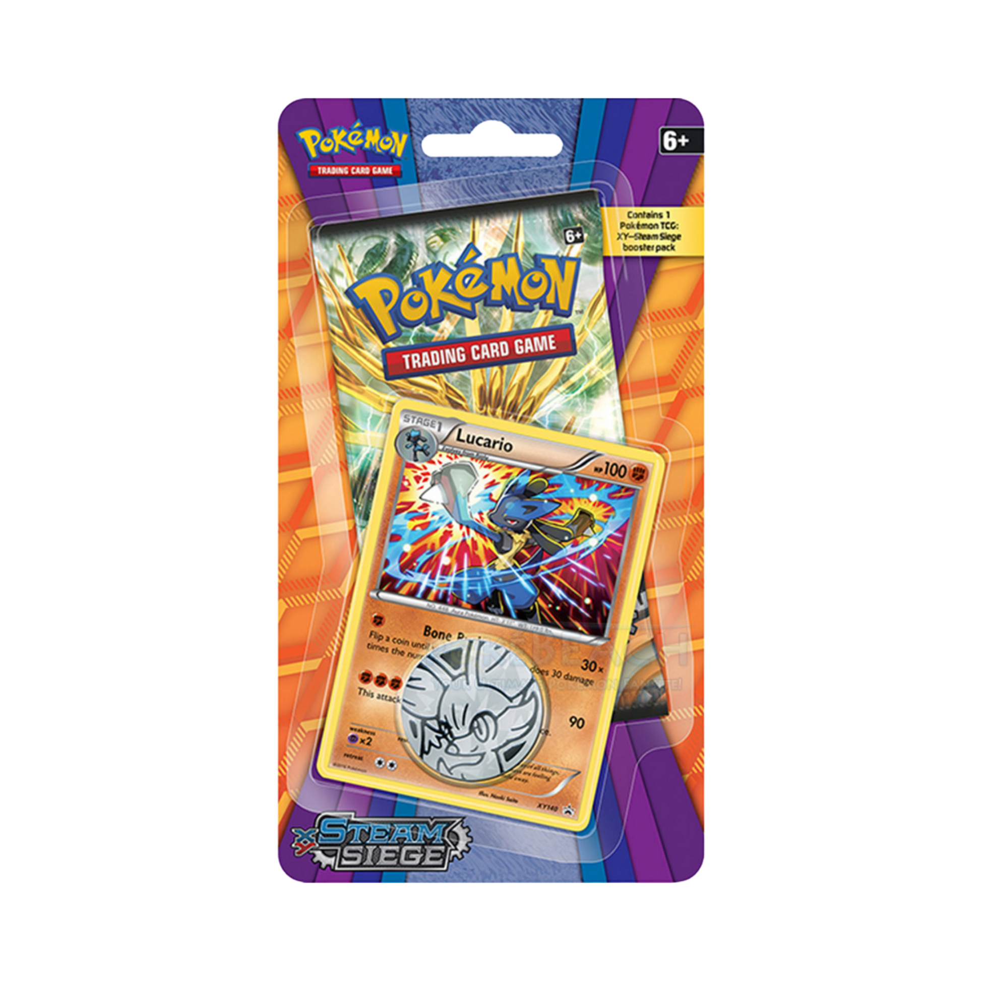 Steam Siege Single Pack Blister [Lucario] – Common Lands