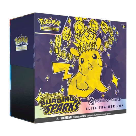 Surging Sparks Pokemon Center Elite Trainer Box [DAMAGED]