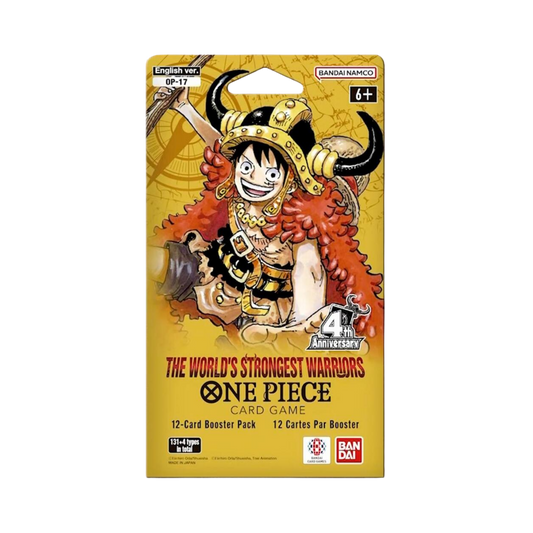 The World's Strongest Warriors Sleeved Booster Pack