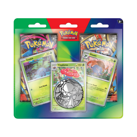2-Pack Blister Pack (Oddish, Gloom, & Vileplume)
