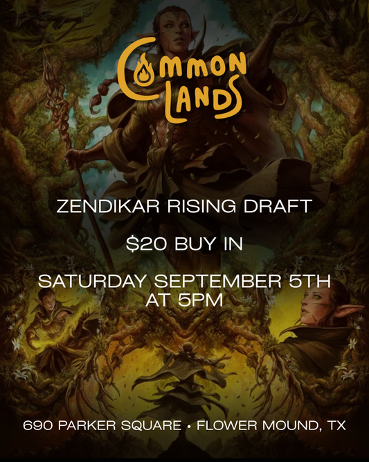 Zendikar Rising Draft — September 5th, 5 PM