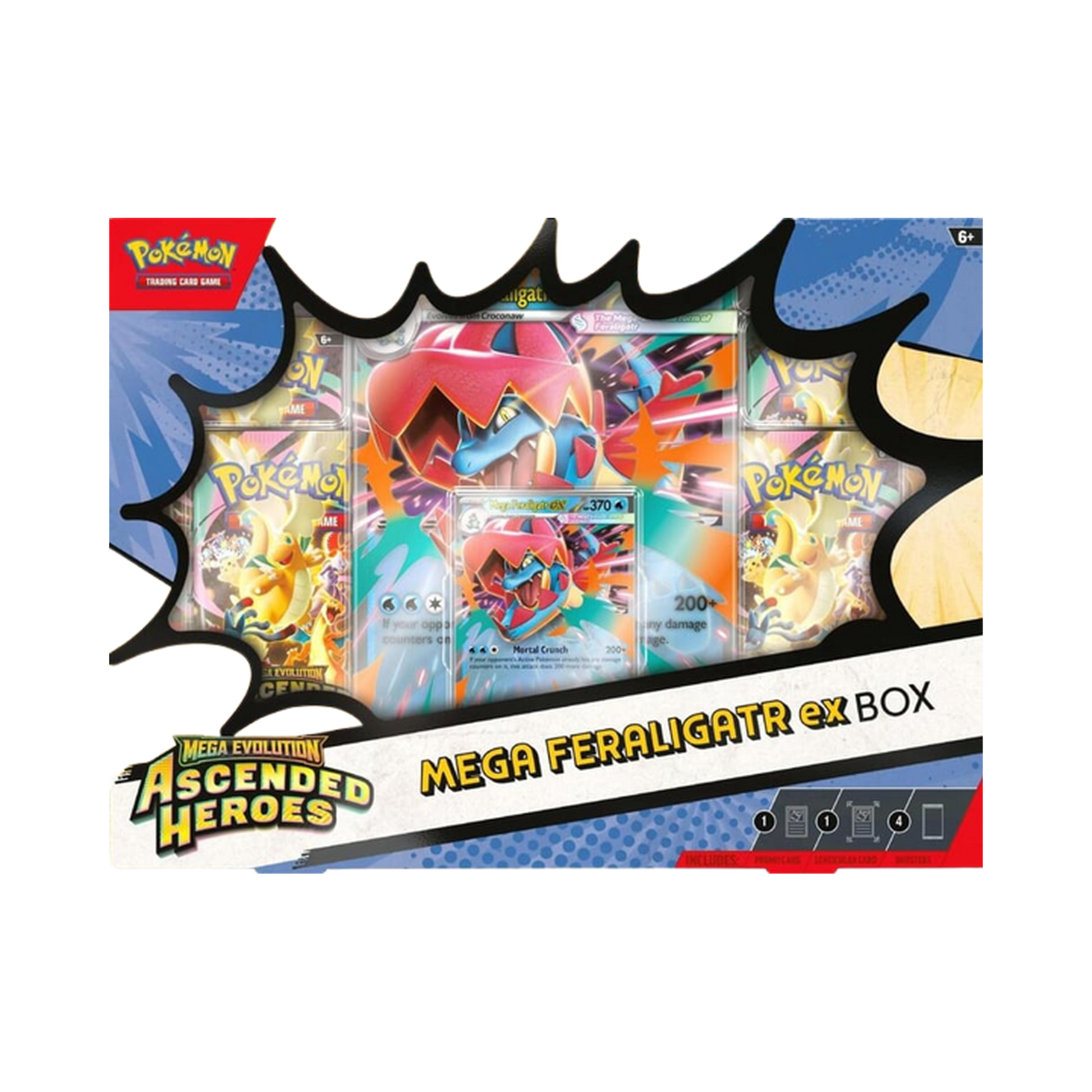 Ascended Heroes Mega Feraligatr ex Box