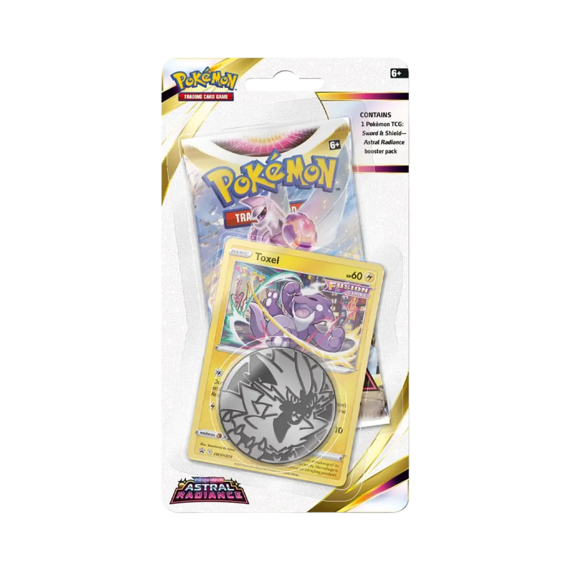 astral pack booster box Pokemon 2 Pokemon VMAX cards Astral Radiance Sleeved Booster Pack