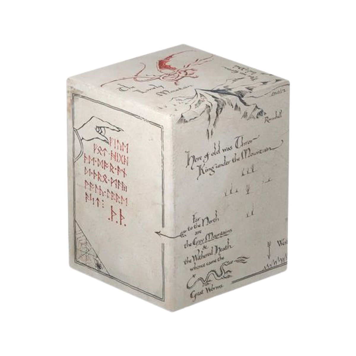 Boulder 100+ RTE Magic: The Gathering The Hobbit - Thror's Map (Glow in the Dark)
