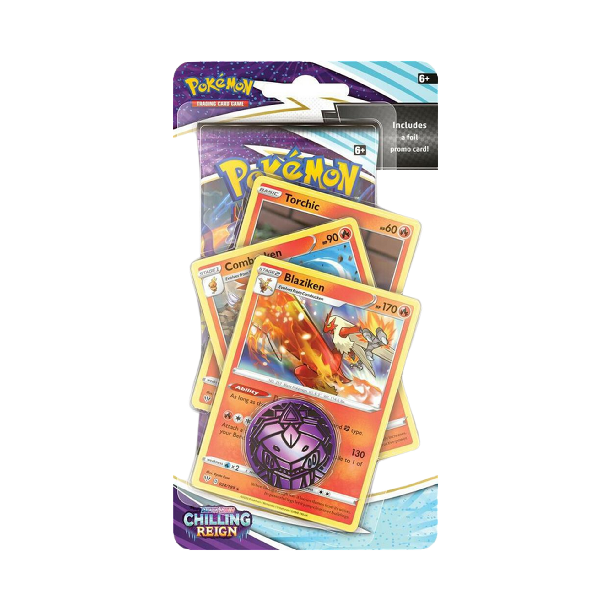 Chilling Reign Premium Checklane Blister - Blaziken