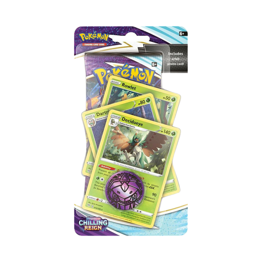 Chilling Reign Premium Checklane Blister - Decidueye