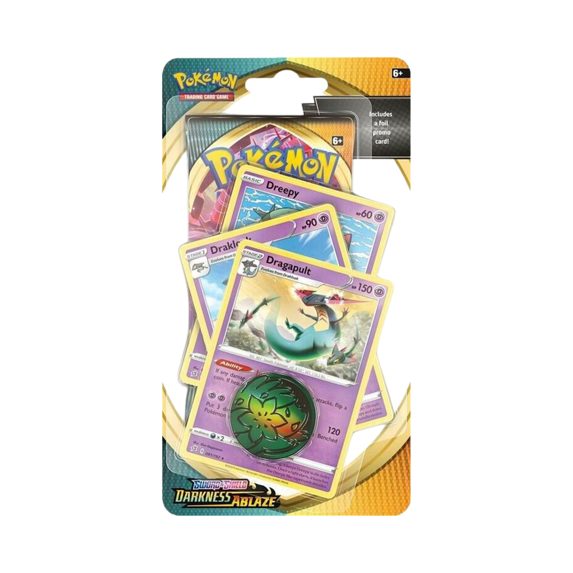 Darkness Ablaze Premium Checklane Blister - Dragapult