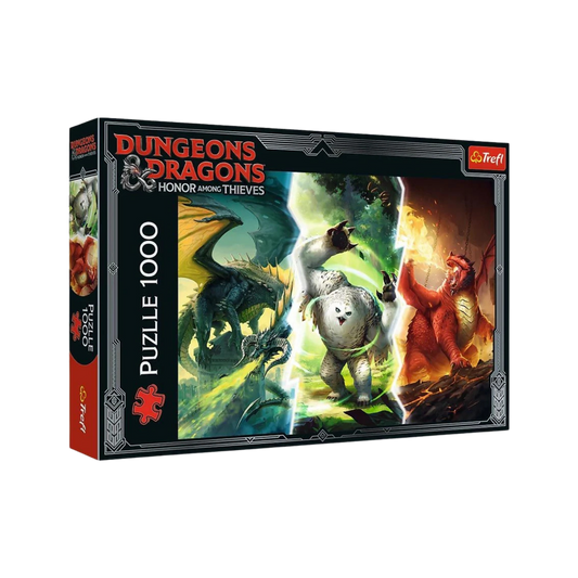 Dungeons & Dragons: Honor Among Thieves - Legendary Monsters of Faerûn 1000 Piece Puzzle