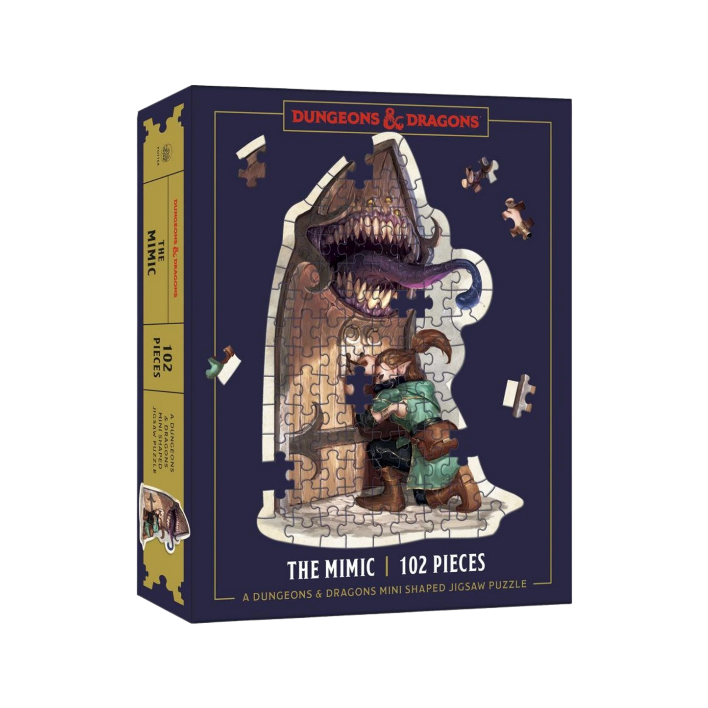Dungeons & Dragons Mini Shaped Jigsaw Puzzle: The Mimic Edition
