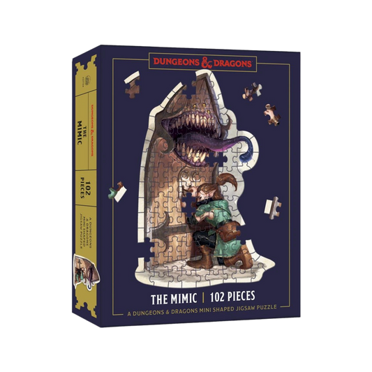 Dungeons & Dragons Mini Shaped Jigsaw Puzzle: The Mimic Edition