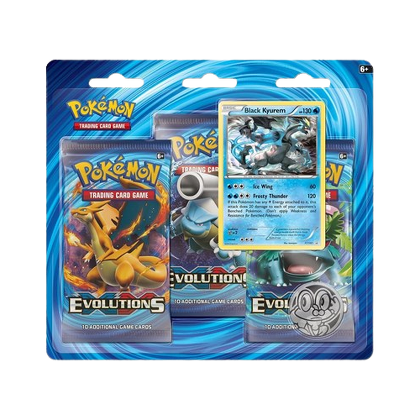 Evolutions 3-Pack Blister - Black Kyurem