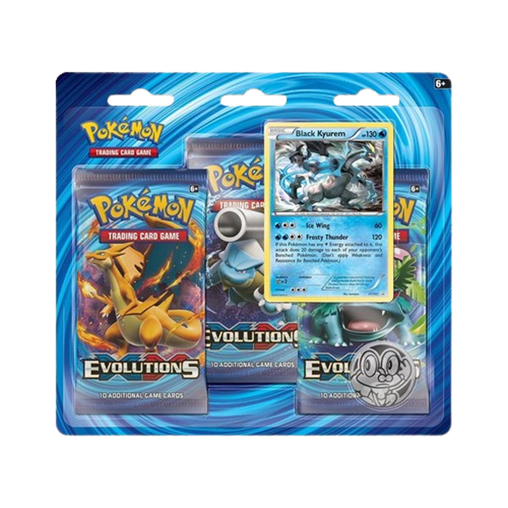 Evolutions 3-Pack Blister - Black Kyurem