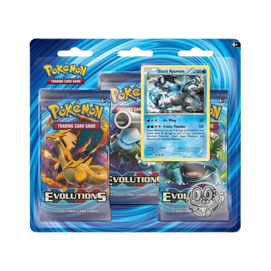 Evolutions 3-Pack Blister - Black Kyurem