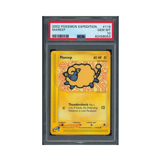 2002 Pokemon Expedition Mareep #119 PSA 10