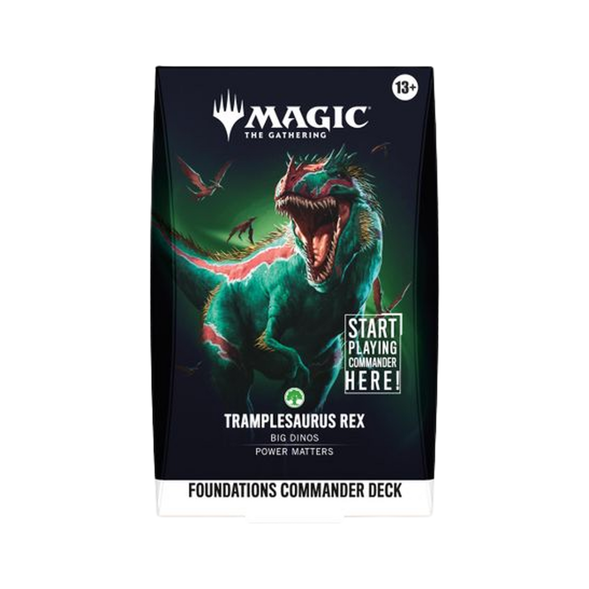 Foundations Commander Deck - Tramplesaurus Rex