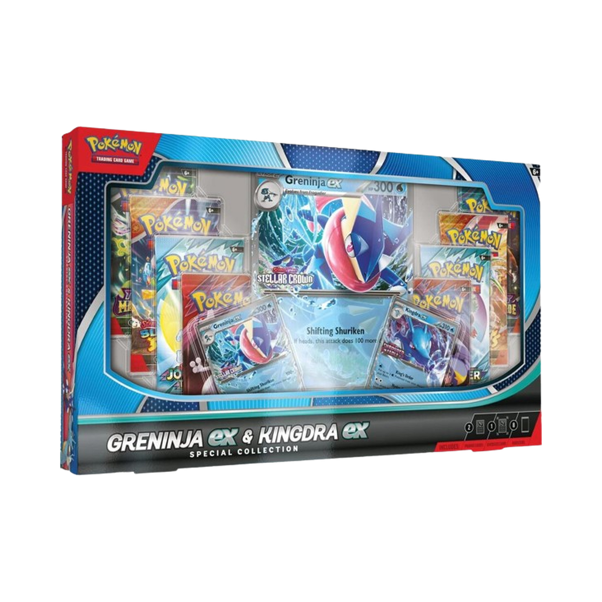 Greninja EX & Kingdra EX Special Collection Box