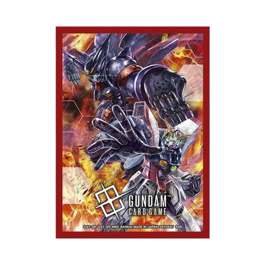 Gundam Card Game Official Card Sleeves 02 - Shining Gundam VS Master Gundam