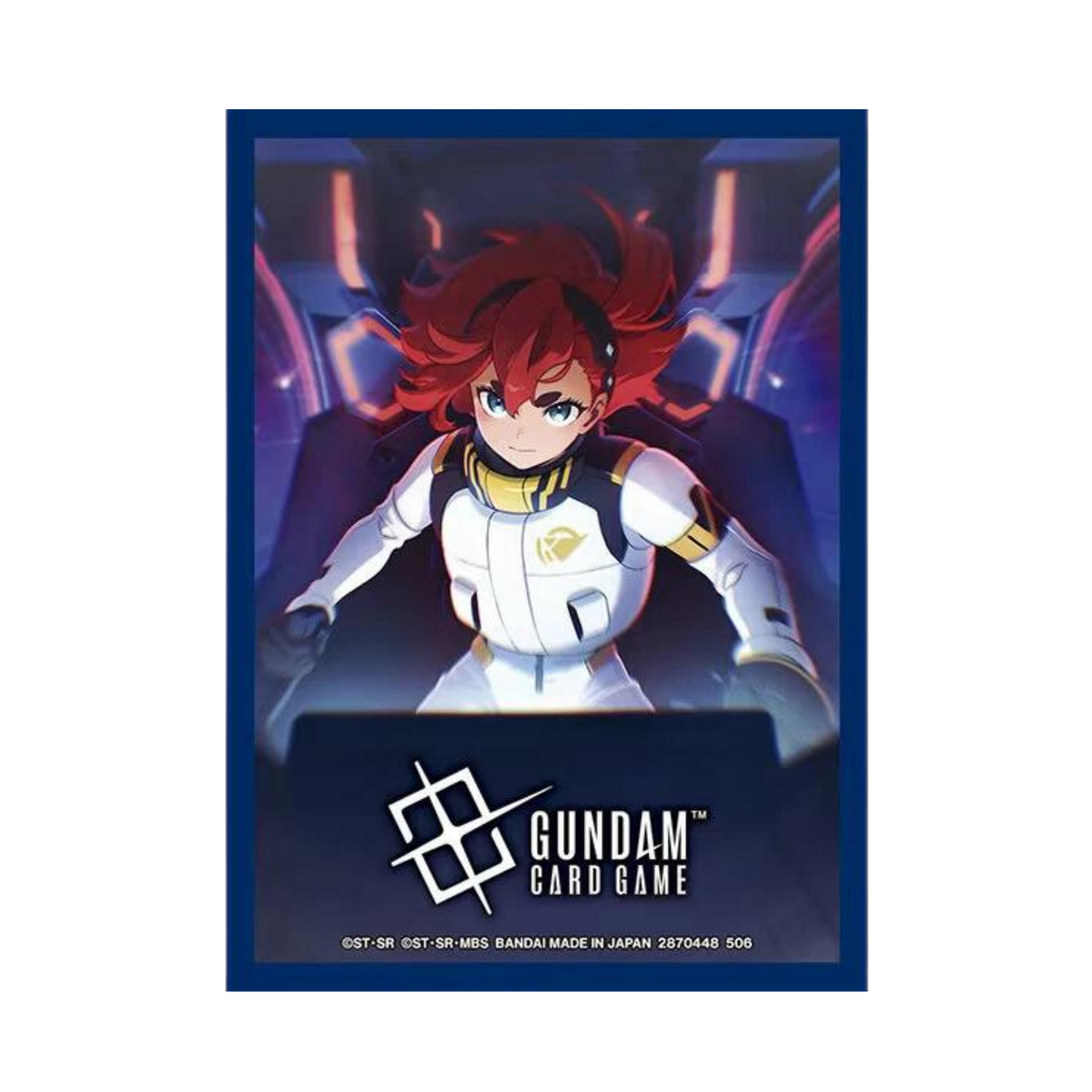 Gundam Card Game - Official Card Sleeves 02 (Suletta Mercury)