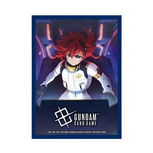 Gundam Card Game - Official Card Sleeves 02 (Suletta Mercury)