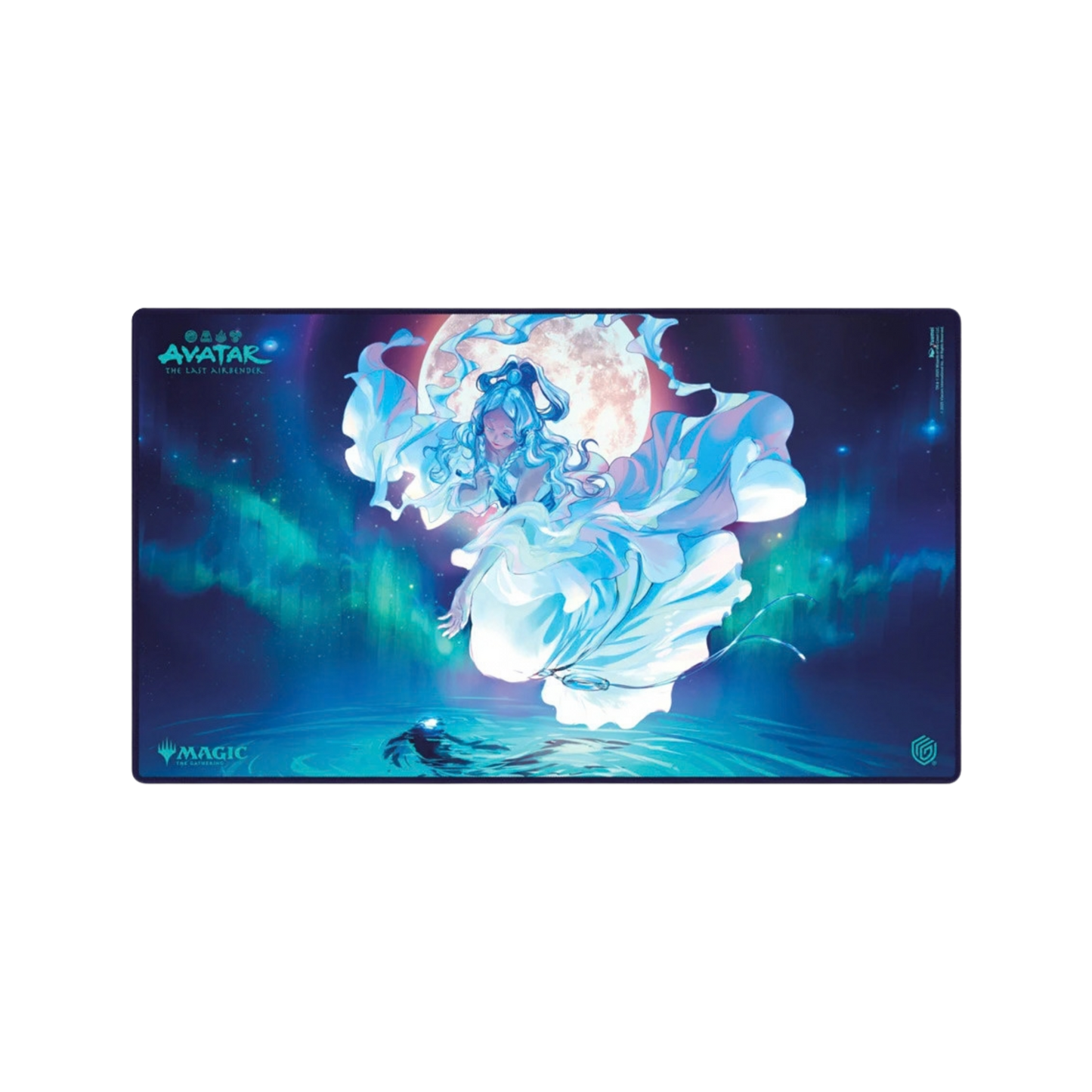 Magic: The Gathering Avatar: The Last Airbender Playmat – Yue, Moon Spirit
