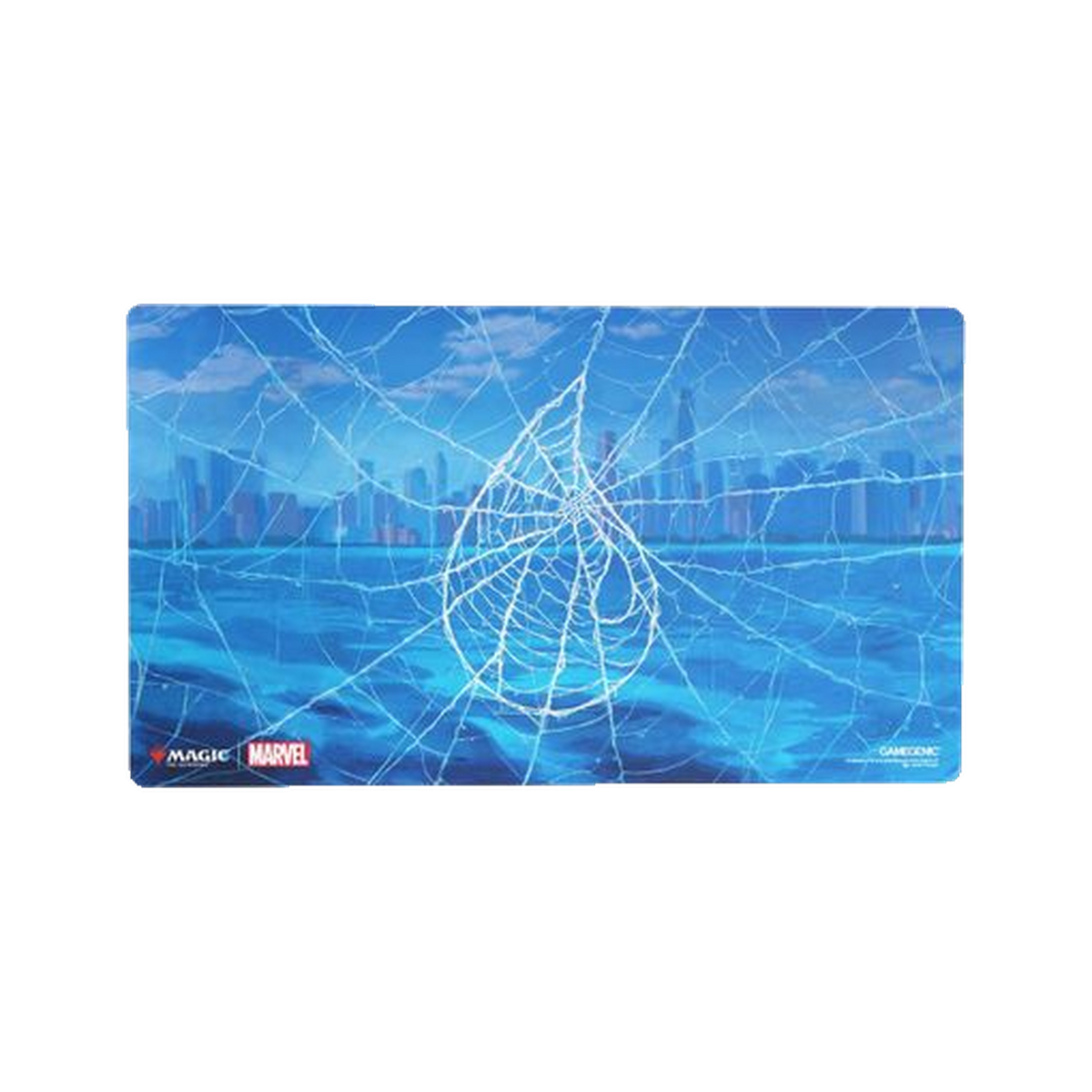 Magic: The Gathering Marvel's Spider-Man Shiny Playmat - Spider-Man Island