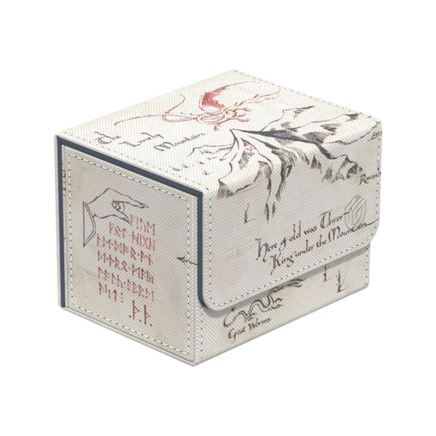 Magic: The Gathering The Hobbit - Sidewinder 100+ Xenoskin Deck Box - Thror's Map