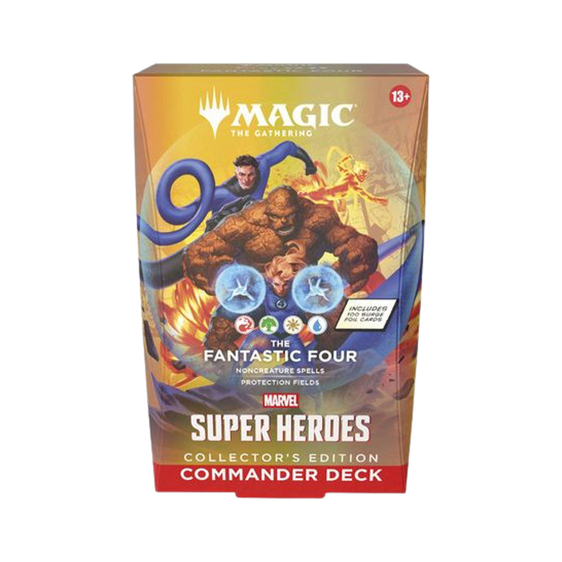 Marvel Super Heroes Commander Deck - The Fantastic Four (Collector's Edition)