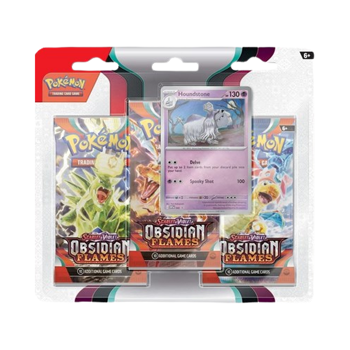 Obsidian Flames 3-Pack Blister - Houndstone